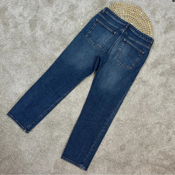 Acne Studios Row Str Vintage Jeans Stretch Mide-Rise Ankle Crop Straight 27/32 - Picture 4 of 13